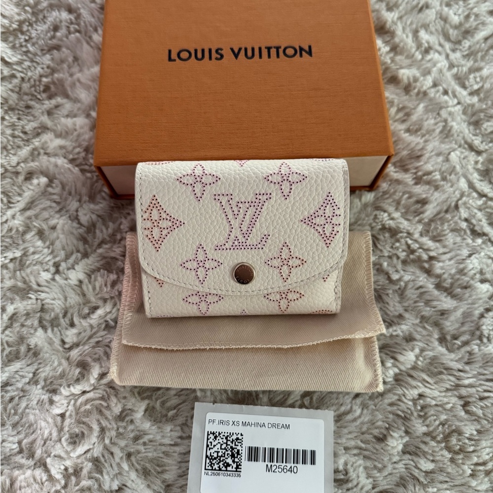 Louis Vuitton Ivory and Lavender Wallet